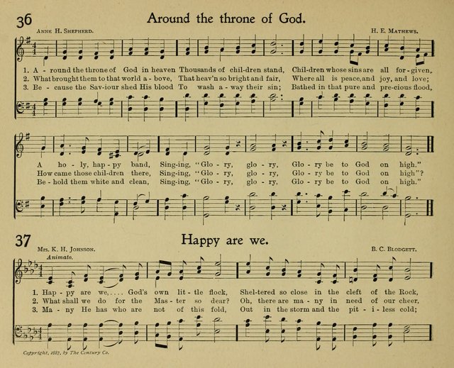 Hosanna for the Sunday School page 37