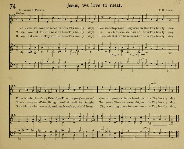 Hosanna for the Sunday School page 70