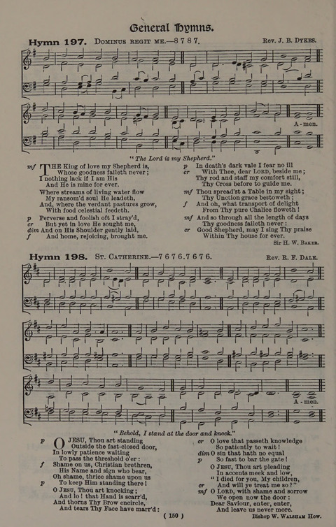 Hymns Ancient and Modern (Standard ed.) page 150