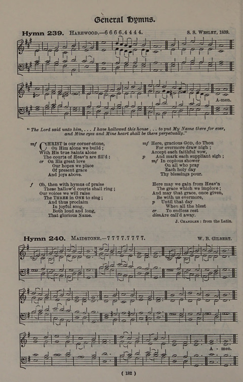 Hymns Ancient and Modern (Standard ed.) page 182