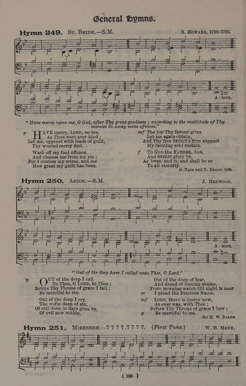 Hymns Ancient and Modern (Standard ed.) page 188