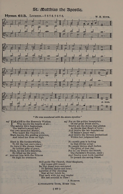 Hymns Ancient and Modern (Standard ed.) page 527