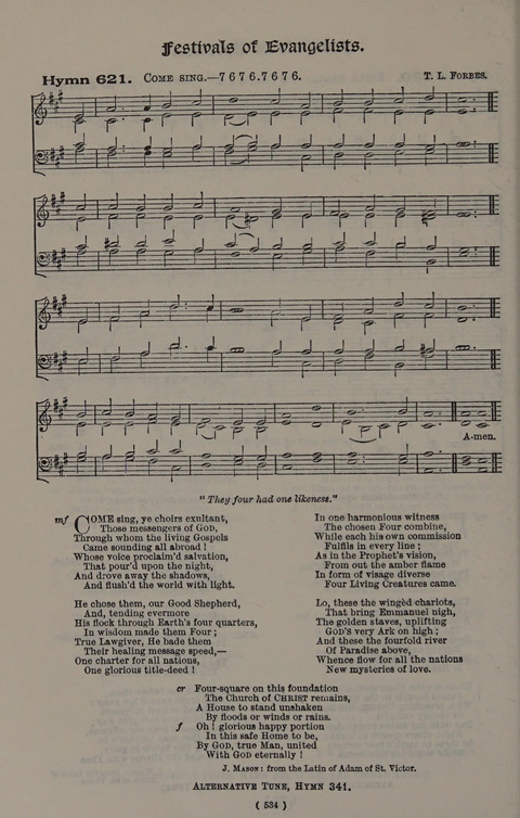 Hymns Ancient and Modern (Standard ed.) page 534