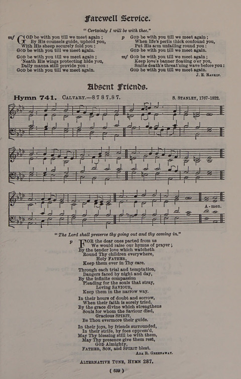 Hymns Ancient and Modern (Standard ed.) page 639