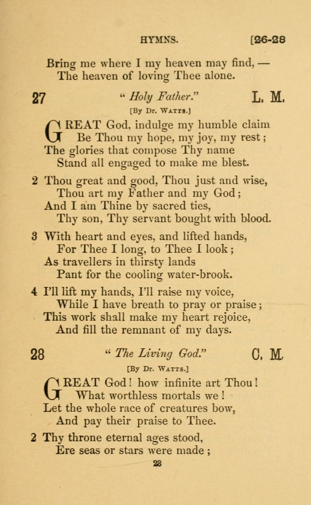 Hymns for all Christians page 36