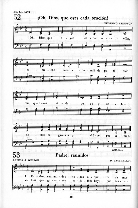 Himnario Adventista: para uso en el culto divino page 42