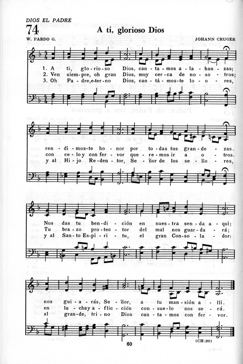 Himnario Adventista: para uso en el culto divino page 60