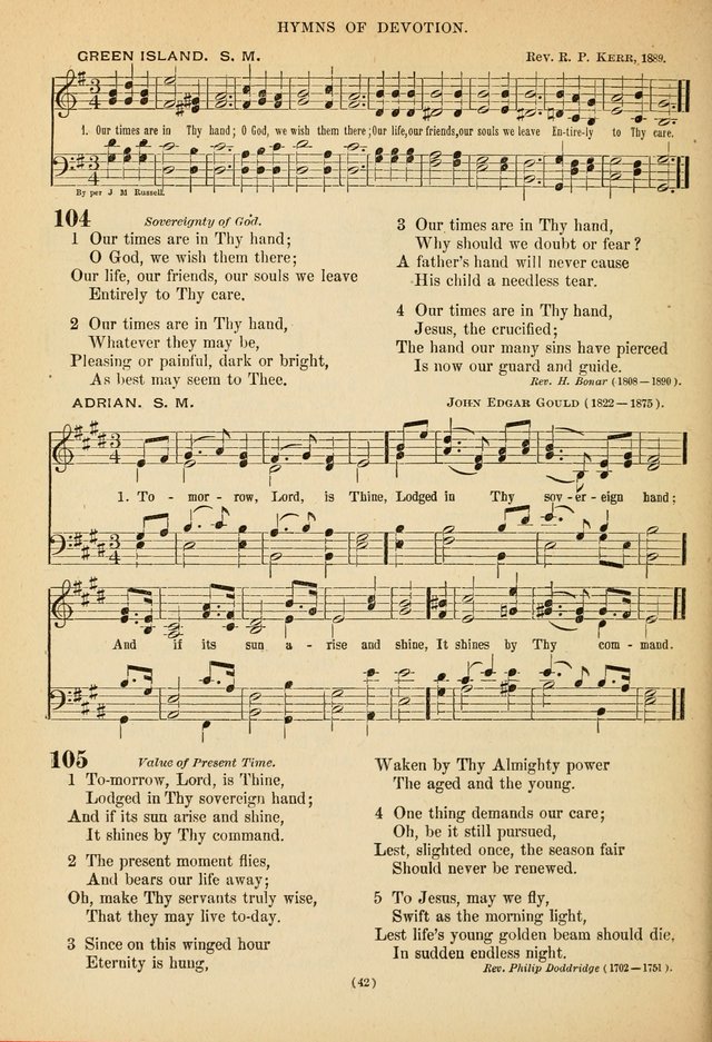 Hymns of the Ages: for Public and Social Worship page 44
