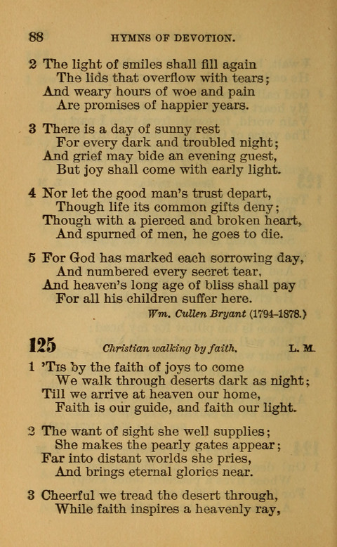 Hymns of the Ages: for Public and Social Worship, Approved and Recommended ... by the General Assembly of the Presbyterian Church in the U.S. (Second ed.) page 88