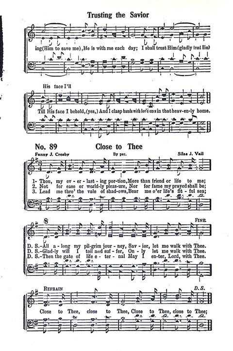 Harbor Bells [no. 1]: our 1925 book for Sunday schools, singing schools, revivals, conventions, and general use in all religious gatherings page 90