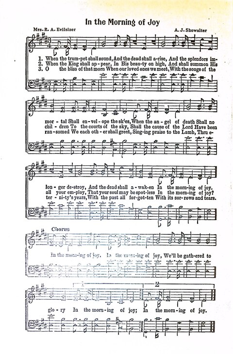 Harbor Bells [no. 1]: our 1925 book for Sunday schools, singing schools, revivals, conventions, and general use in all religious gatherings page ii