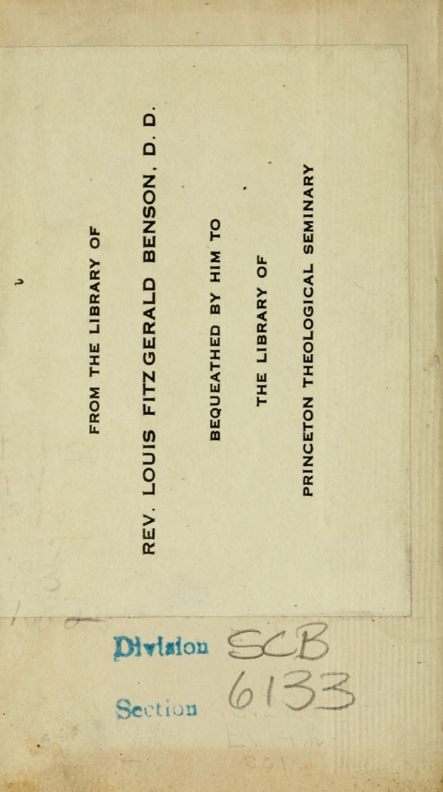 Hymn-Book of the Evangelical Association page 3