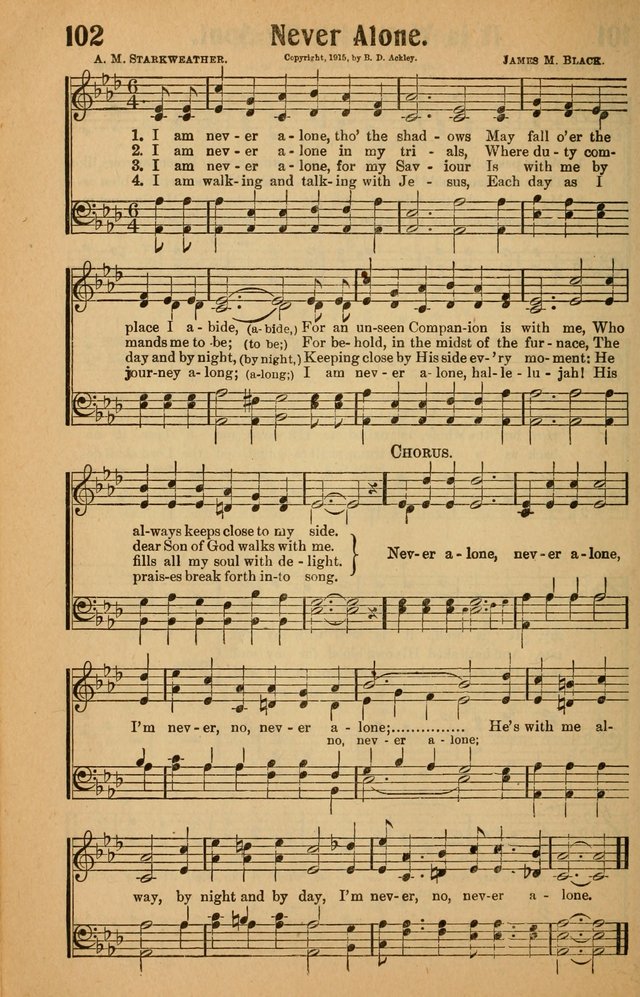Hymns of Blessing for the Living Church: the best of the old and the latest of the new, suited to the church and home, the Sunday school, the brotherhoods, the young peoples