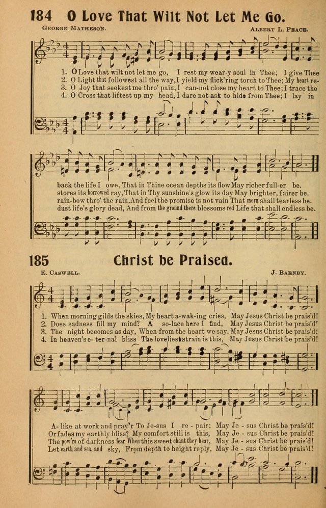 Hymns of Blessing for the Living Church: the best of the old and the latest of the new, suited to the church and home, the Sunday school, the brotherhoods, the young peoples