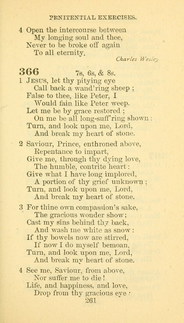 Hymn Book of the Methodist Episcopal Church, South page 268