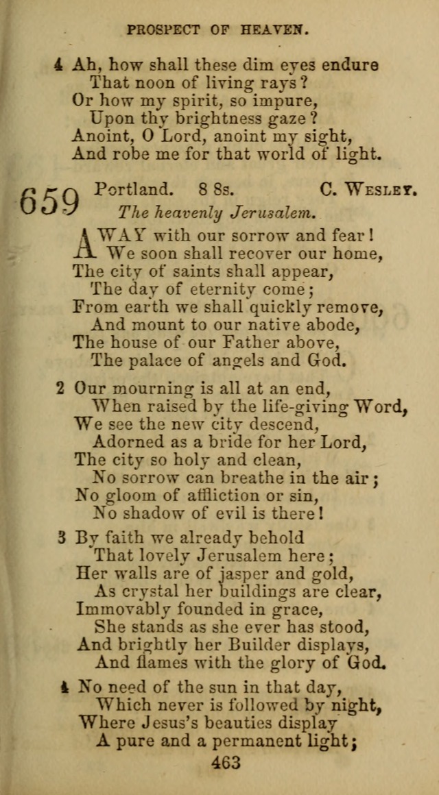 Hymn Book of the Methodist Protestant Church. (11th ed.) page 477