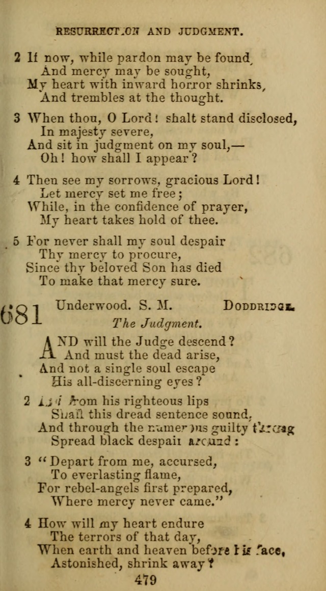 Hymn Book of the Methodist Protestant Church. (11th ed.) page 495