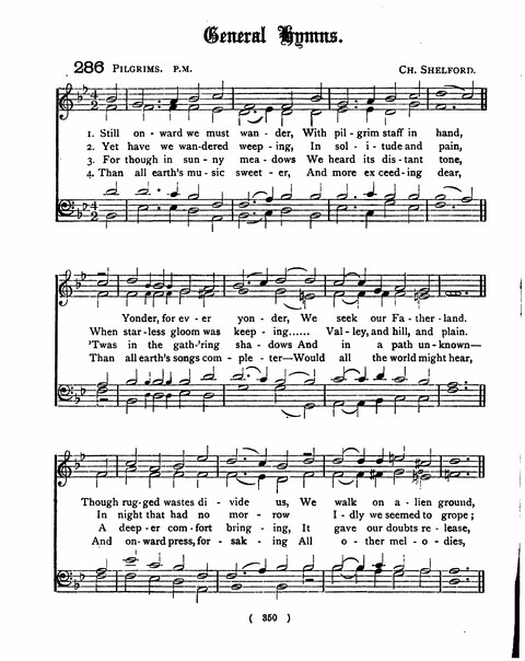Hymns for the Children of the Church: with accompanying tunes page 350
