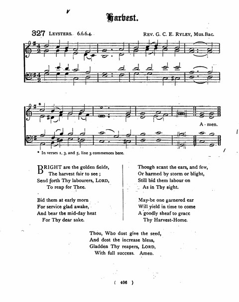 Hymns for the Children of the Church: with accompanying tunes page 406