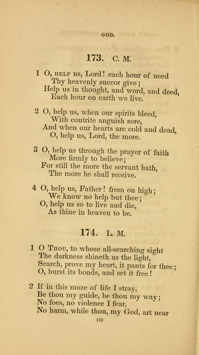Hymns for the Church of Christ. (6th thousand) page 118