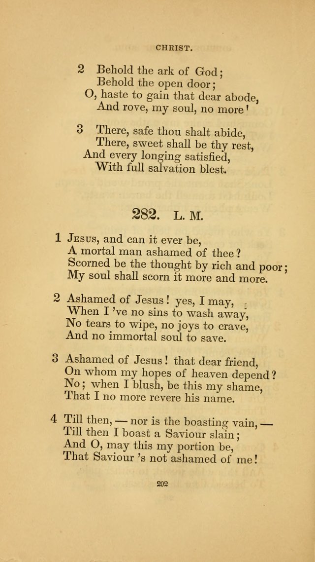 Hymns for the Church of Christ. (6th thousand) page 202