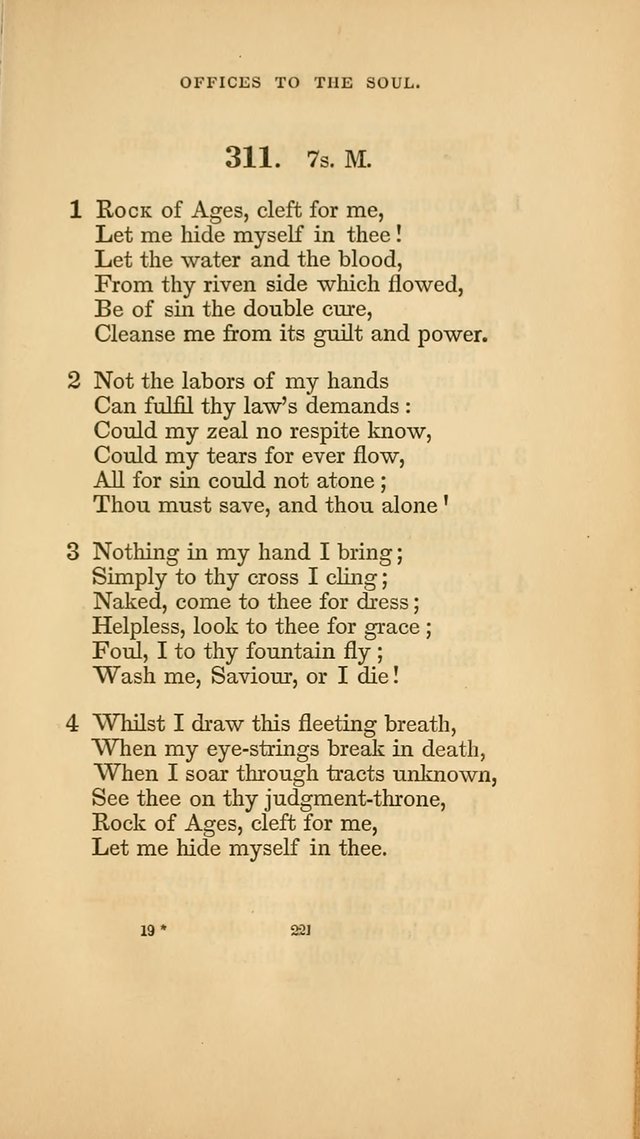 Hymns for the Church of Christ. (6th thousand) page 221