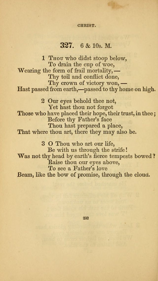Hymns for the Church of Christ. (6th thousand) page 232
