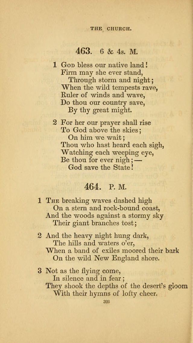 Hymns for the Church of Christ. (6th thousand) page 326