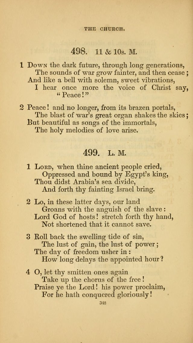 Hymns for the Church of Christ. (6th thousand) page 348