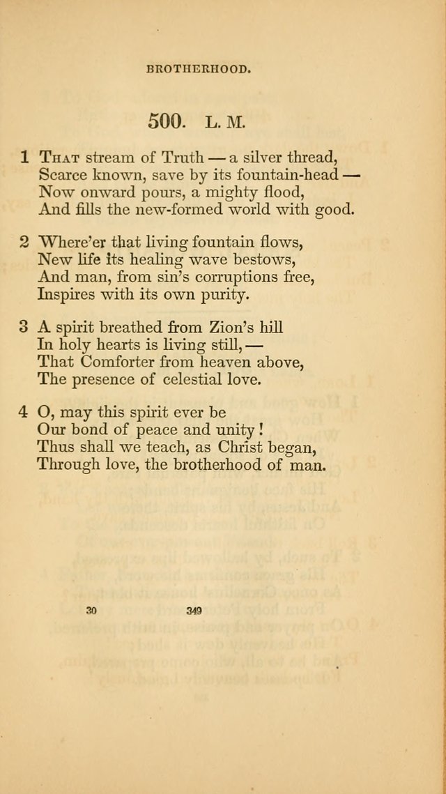 Hymns for the Church of Christ. (6th thousand) page 349