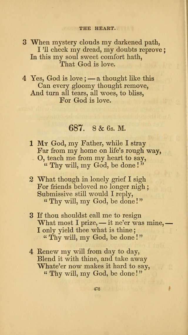 Hymns for the Church of Christ. (6th thousand) page 478