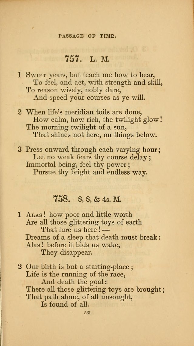 Hymns for the Church of Christ. (6th thousand) page 531