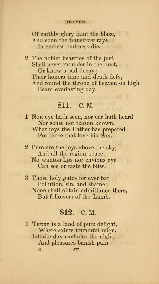 Hymns for the Church of Christ. (6th thousand) page 577