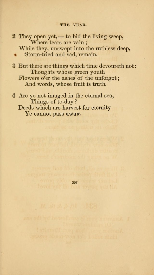 Hymns for the Church of Christ. (6th thousand) page 597