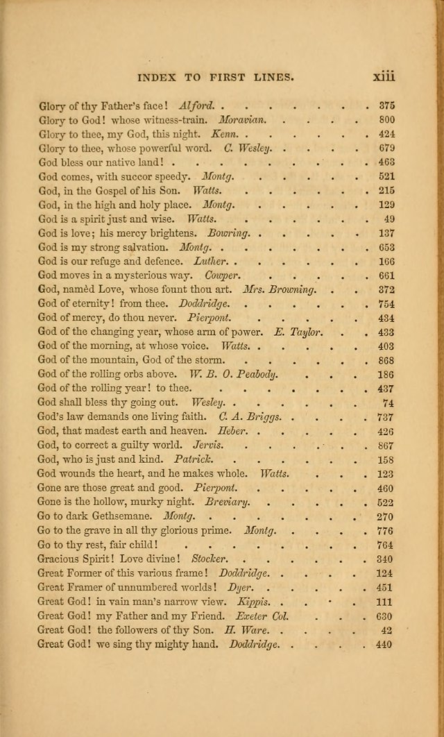 Hymns for the Church of Christ. (6th thousand) page xix