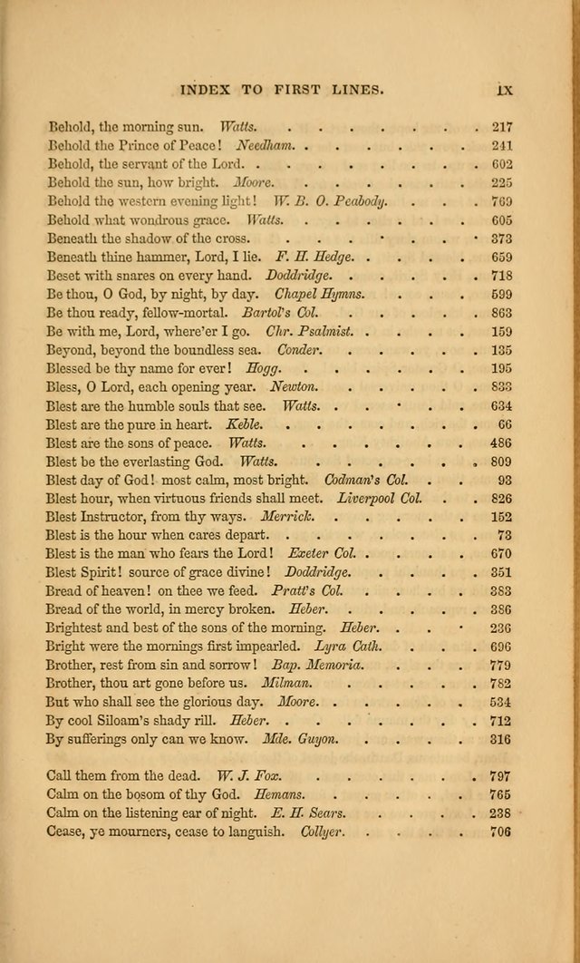 Hymns for the Church of Christ. (6th thousand) page xv
