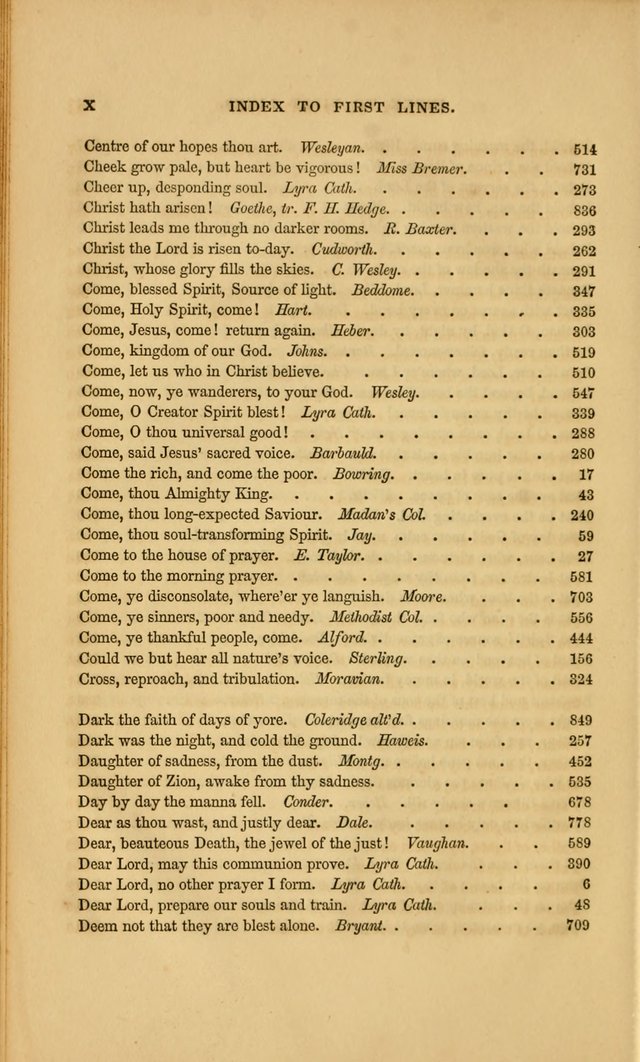 Hymns for the Church of Christ. (6th thousand) page xvi