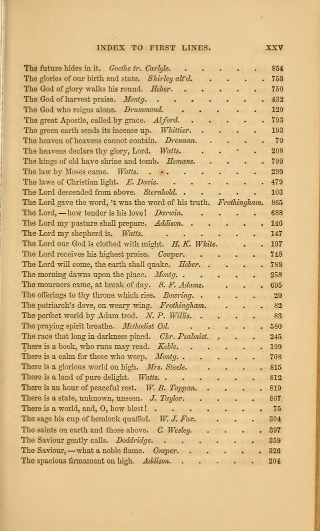 Hymns for the Church of Christ. (6th thousand) page xxxi