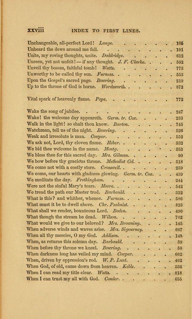 Hymns for the Church of Christ. (6th thousand) page xxxiv