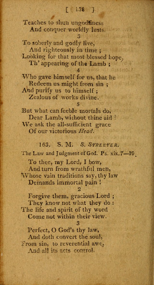 Hymns: composed by different authors, by order of the General Convention of Universalists of the New-England States and Others. Adapted to public and private devotion page 138