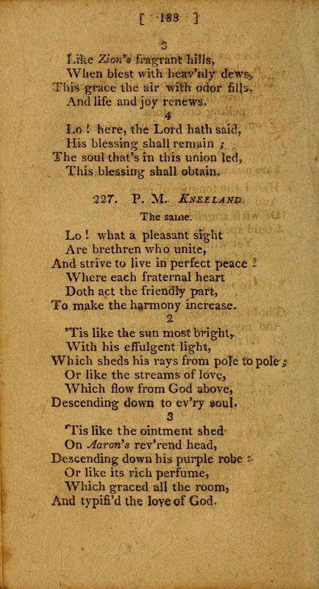 Hymns: composed by different authors, by order of the General Convention of Universalists of the New-England States and Others. Adapted to public and private devotion page 188