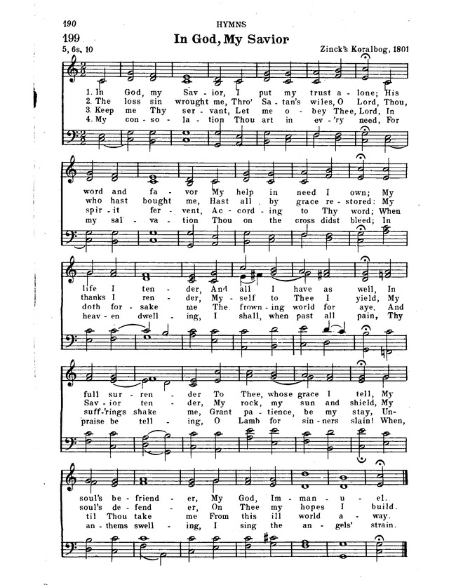 Hymnal for Church and Home page 211