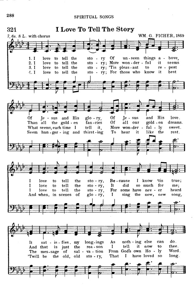 Hymnal for Church and Home page 309
