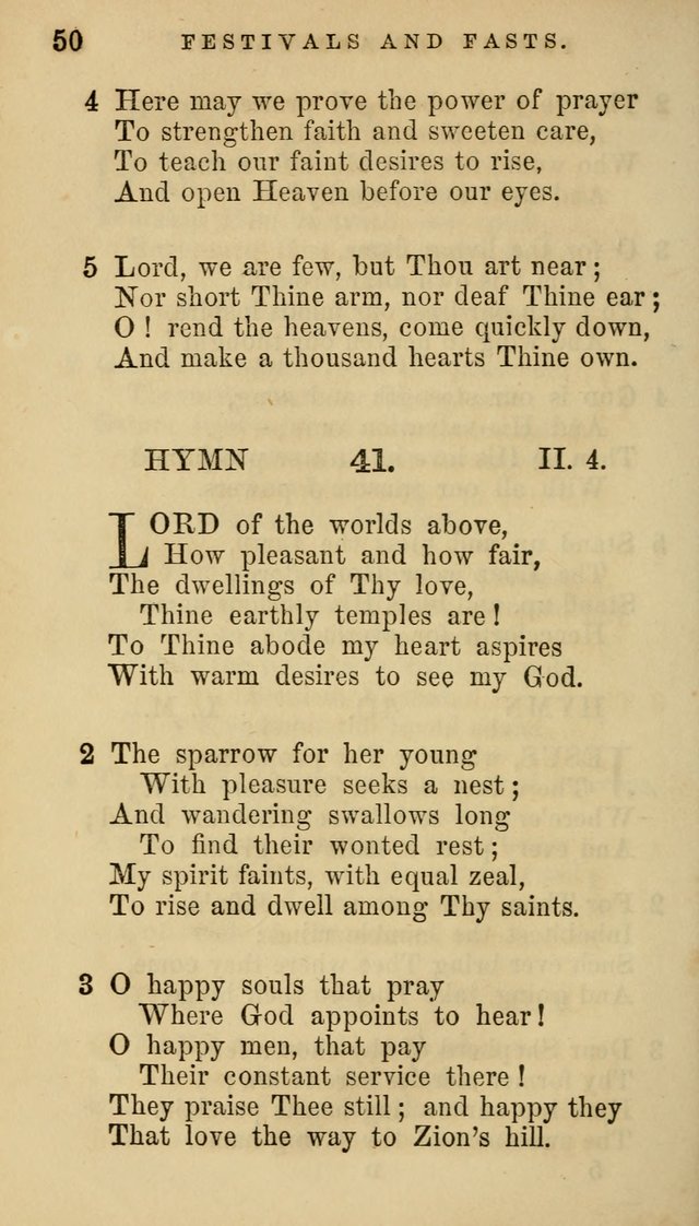 Hymns for Church and Home page 50