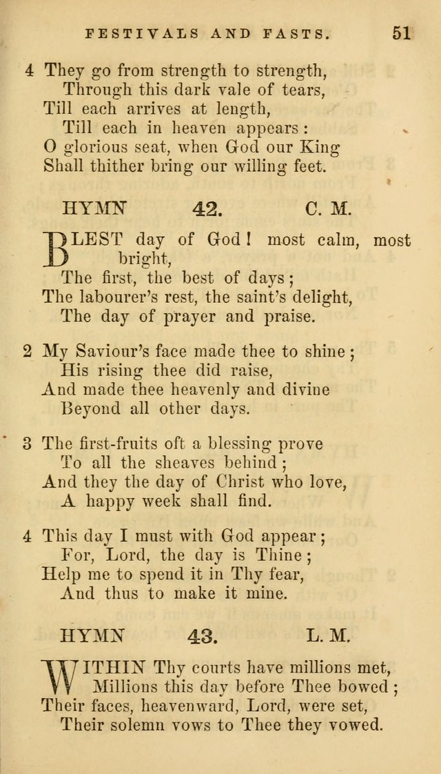 Hymns for Church and Home page 51