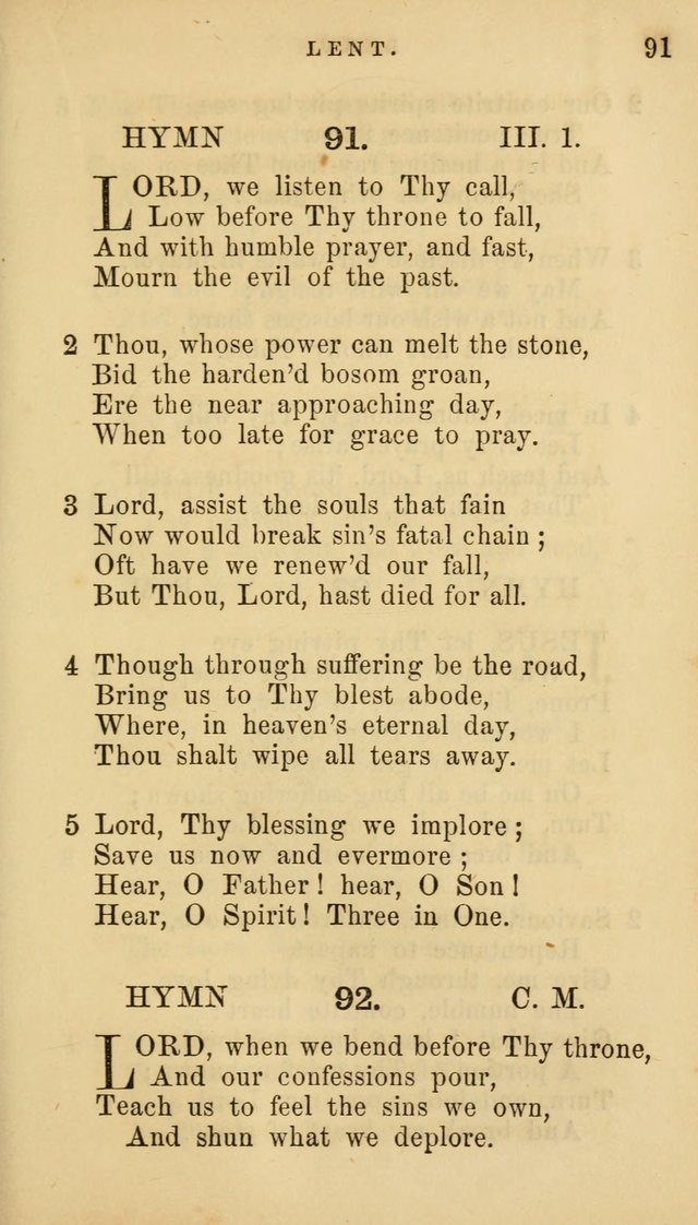 Hymns for Church and Home page 91