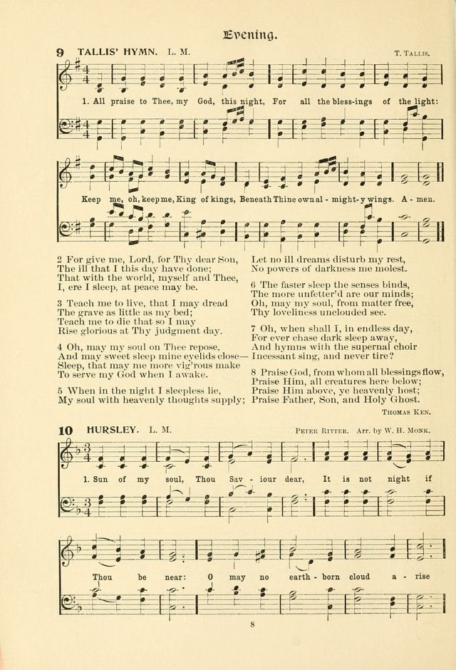 Hymnal Companion to the Prayer Book: with accompanying tunes page 10