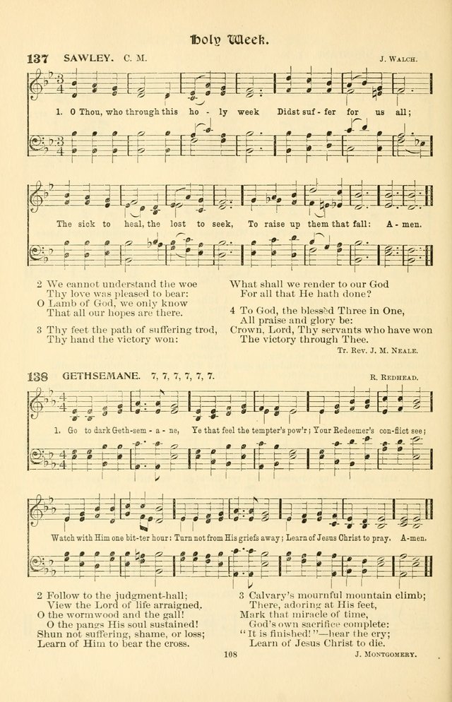 Hymnal Companion to the Prayer Book: with accompanying tunes page 110