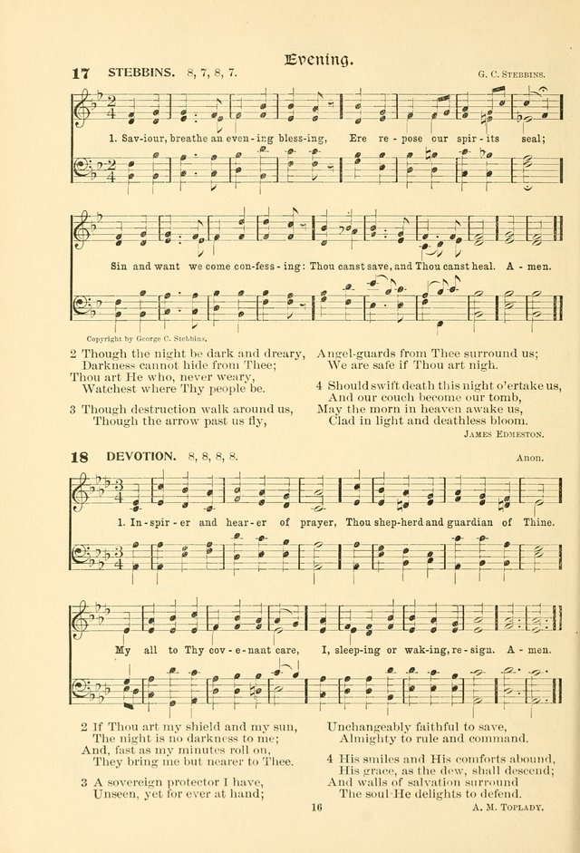 Hymnal Companion to the Prayer Book: with accompanying tunes page 18
