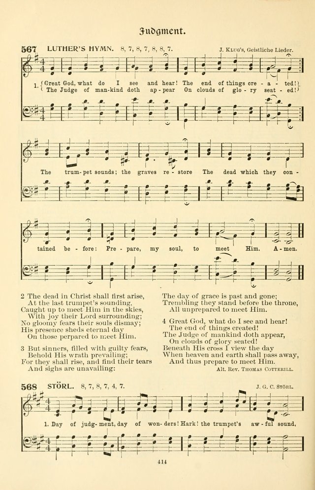 Hymnal Companion to the Prayer Book: with accompanying tunes page 422